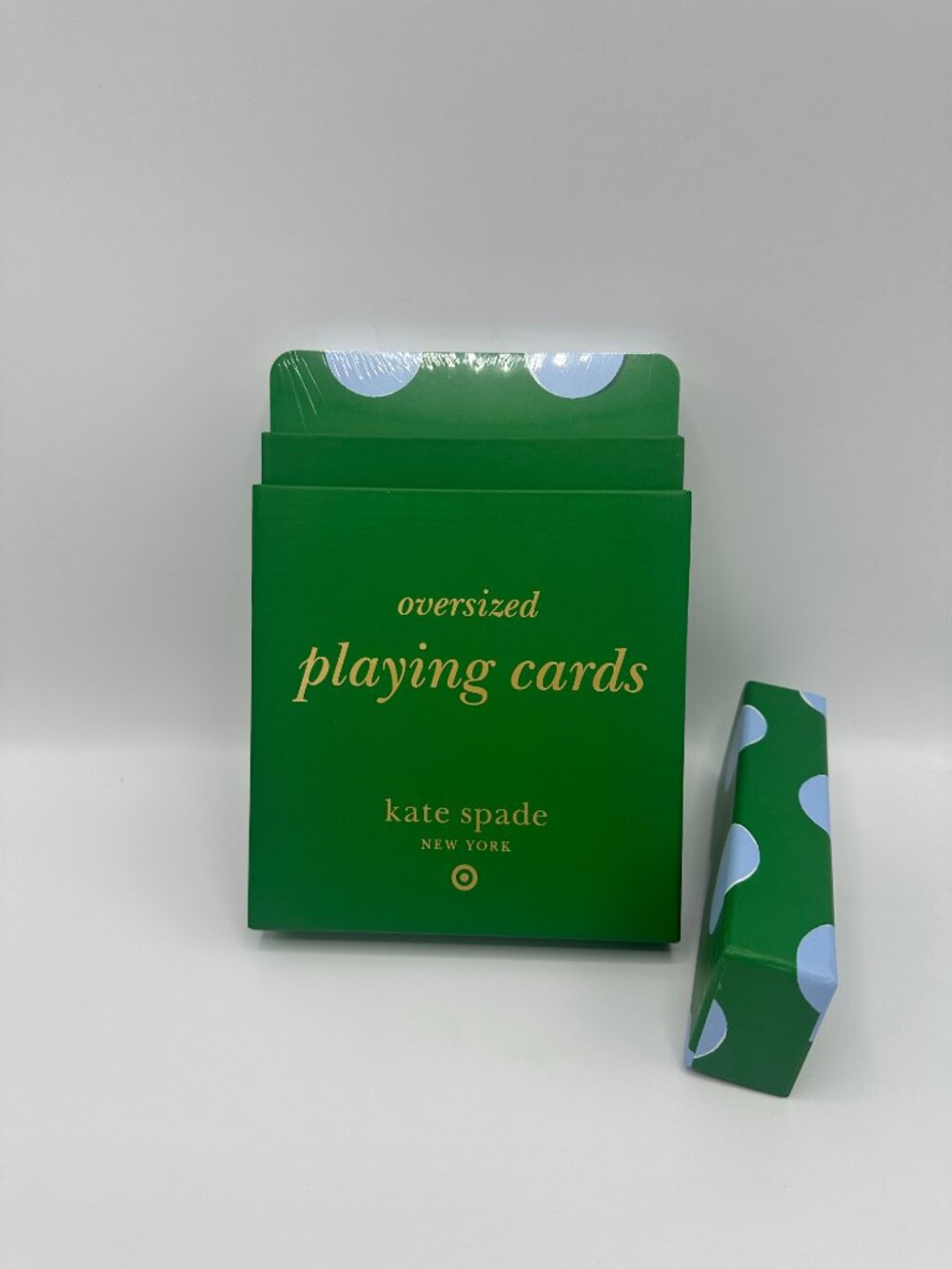 NWT Kate Spade x Target Oversized Playing Cards Waterproof Polka Dot Deck Limite